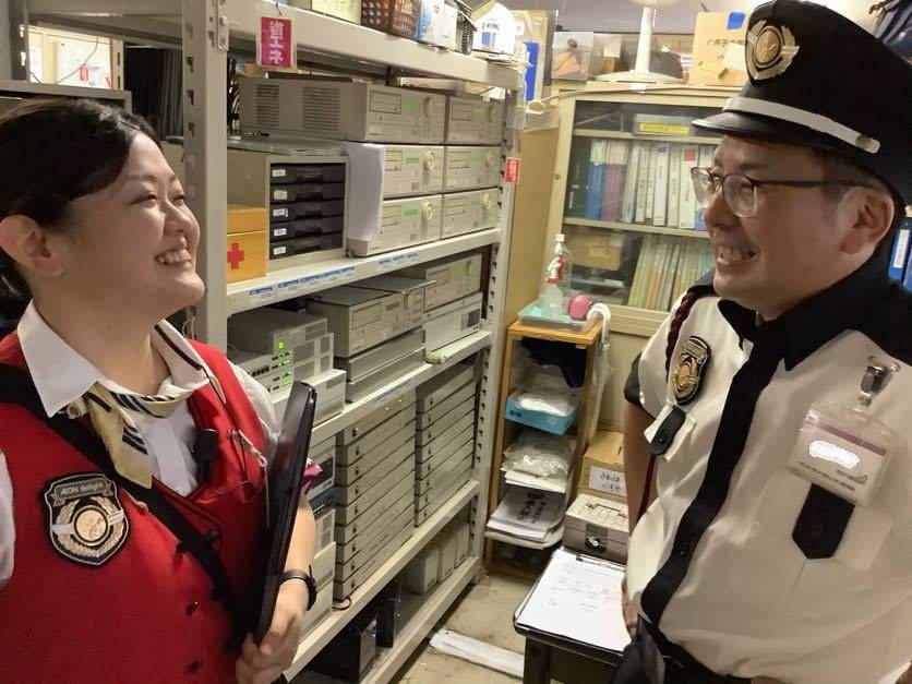 イオングループ商業施設の常駐警備/シニア層歓迎/正社員